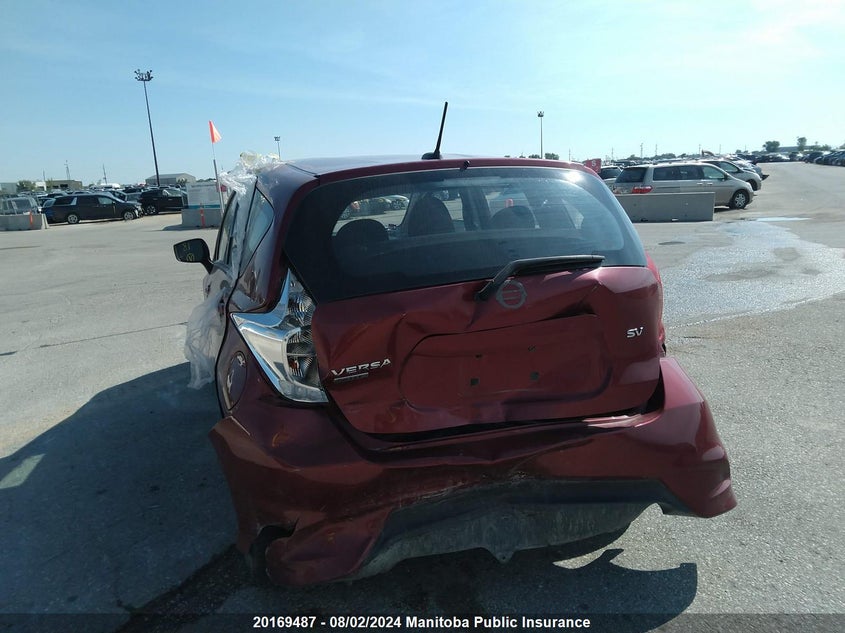 2018 Nissan Versa Note Sv VIN: 3N1CE2CP4JL365811 Lot: 20169487