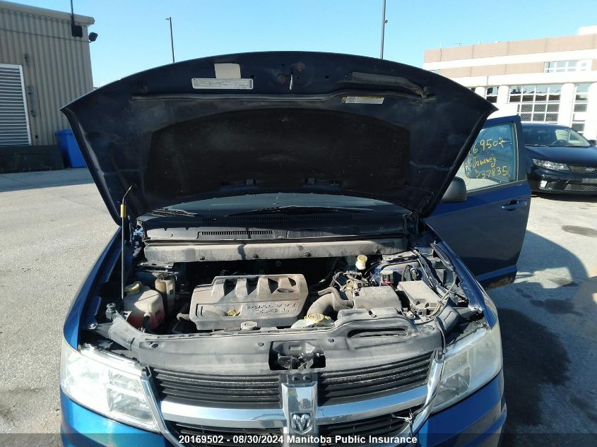 2010 Dodge Journey Se VIN: 3D4PG4FB4AT237835 Lot: 20169502