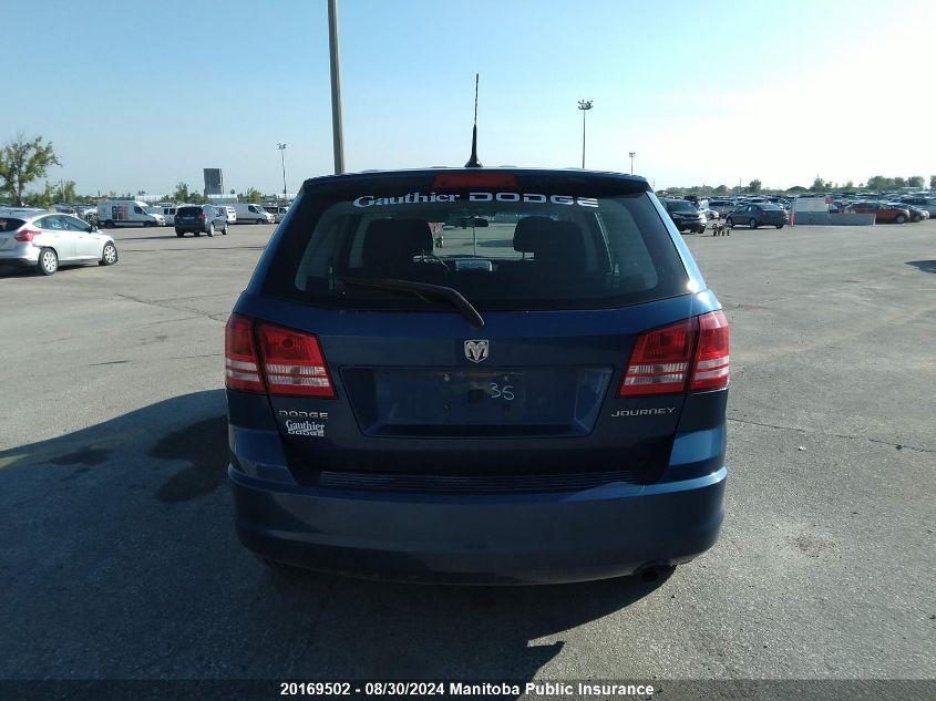 2010 Dodge Journey Se VIN: 3D4PG4FB4AT237835 Lot: 20169502