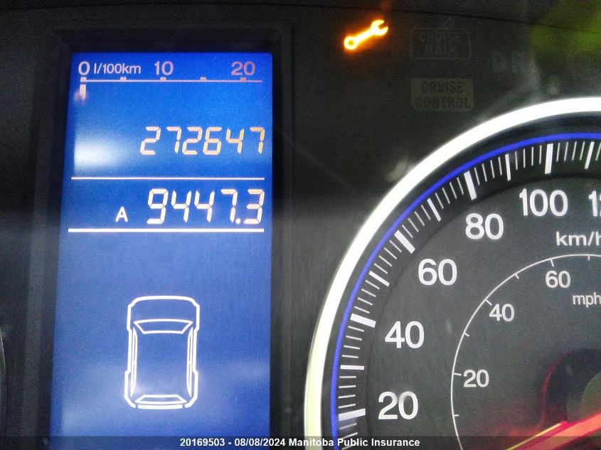 2011 Honda Cr-V Lx VIN: 5J6RE4H3XBL810861 Lot: 20169503