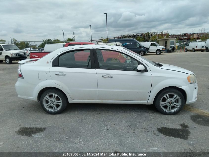 2009 Chevrolet Aveo Lt VIN: 3G1TX55E09L119783 Lot: 20169506