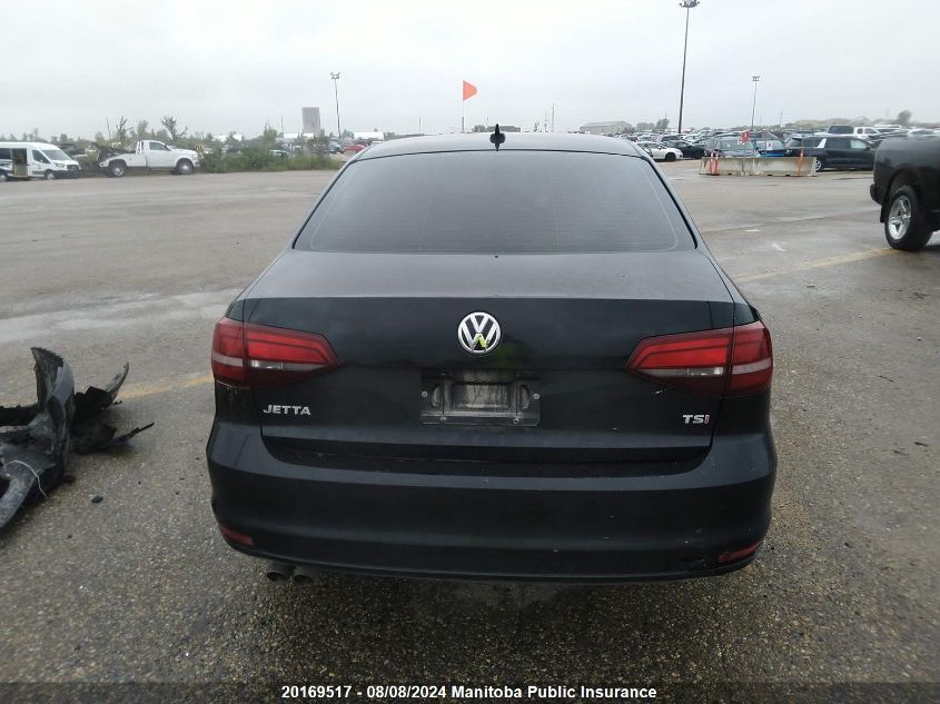 2016 Volkswagen Jetta 1.4 Tsi VIN: 3VWD67AJ2GM283103 Lot: 20169517