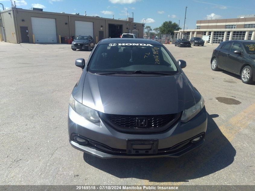 2013 Honda Civic Touring VIN: 2HGFB2F72DH107087 Lot: 20169518