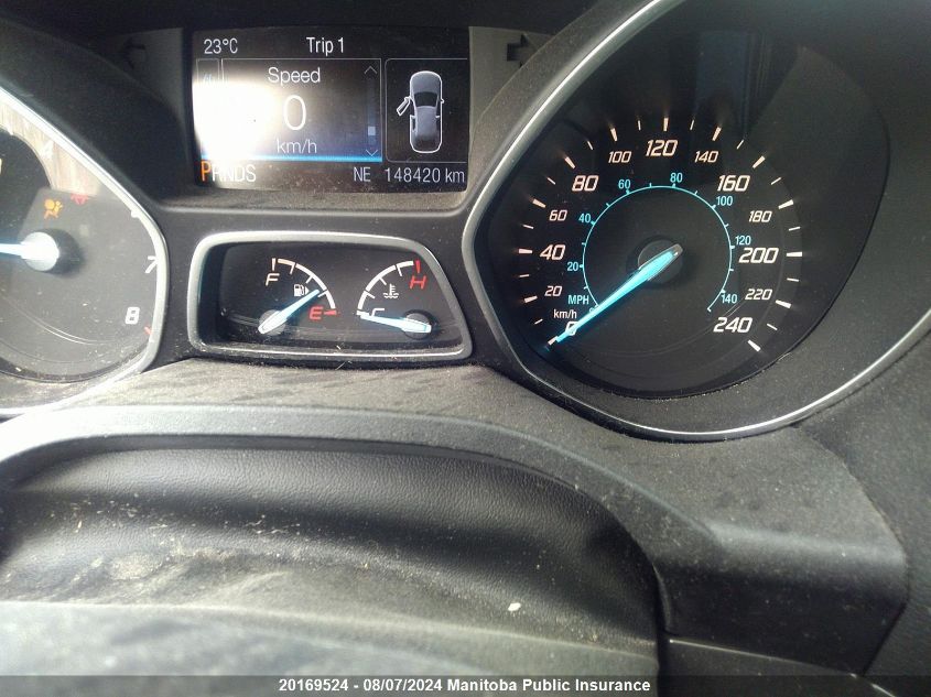 2015 Ford Escape Titanium VIN: 1FMCU9J95FUA70786 Lot: 20169524