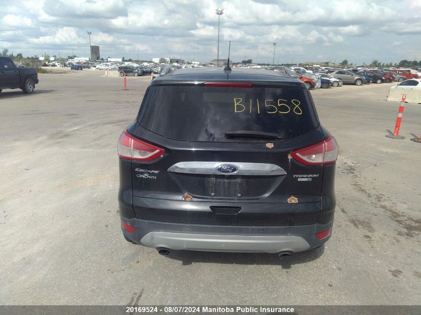2015 Ford Escape Titanium VIN: 1FMCU9J95FUA70786 Lot: 20169524