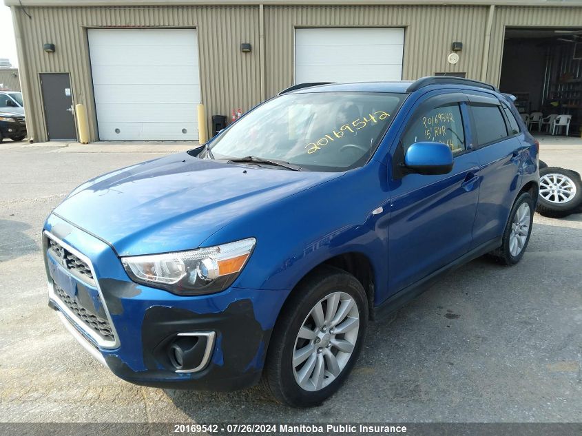 2015 Mitsubishi Rvr Se VIN: 4A4AJ4AU5FE602164 Lot: 20169542