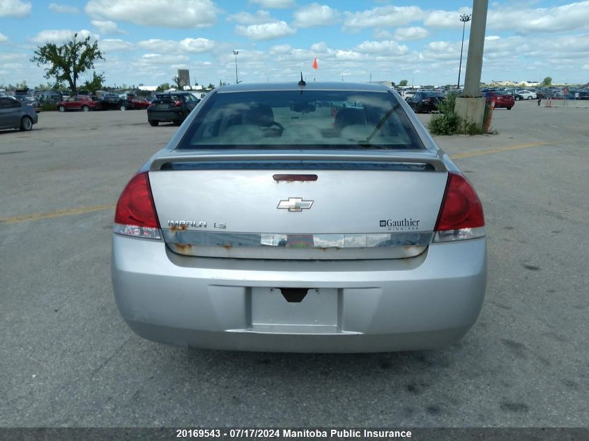 2006 Chevrolet Impala Ls V6 VIN: 2G1WB58N369259221 Lot: 20169543