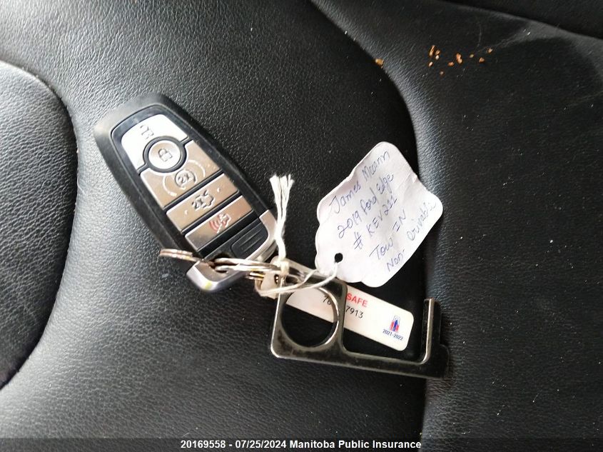 2019 Ford Edge Titanium VIN: 2FMPK4K99KBB37883 Lot: 20169558