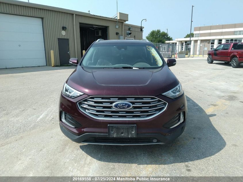 2019 Ford Edge Titanium VIN: 2FMPK4K99KBB37883 Lot: 20169558