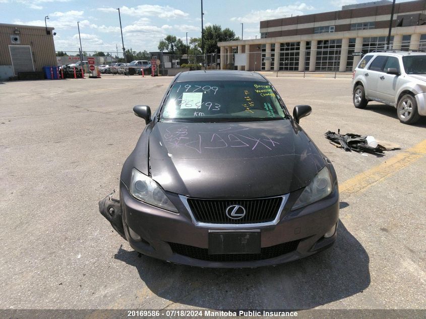 2010 Lexus Is 250 VIN: JTHCF5C21A5037454 Lot: 20169586