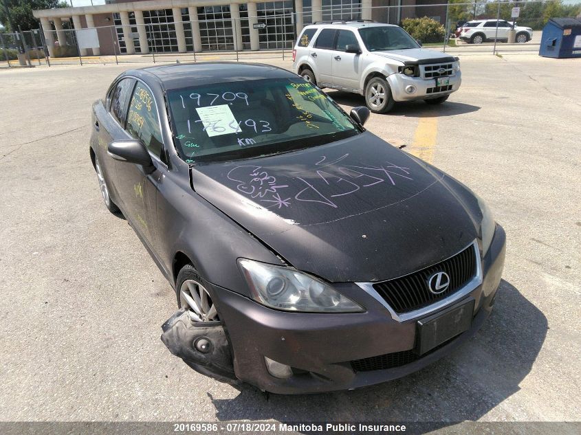 2010 Lexus Is 250 VIN: JTHCF5C21A5037454 Lot: 20169586