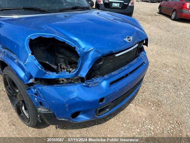 2011 Mini Cooper Countryman S All4 VIN: WMWZC5C56BWM11015 Lot: 20169587