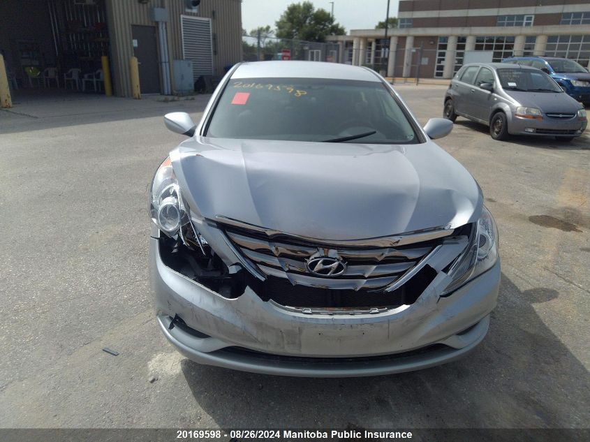 2013 Hyundai Sonata Gl VIN: 5NPEB4AC1DH713451 Lot: 20169598