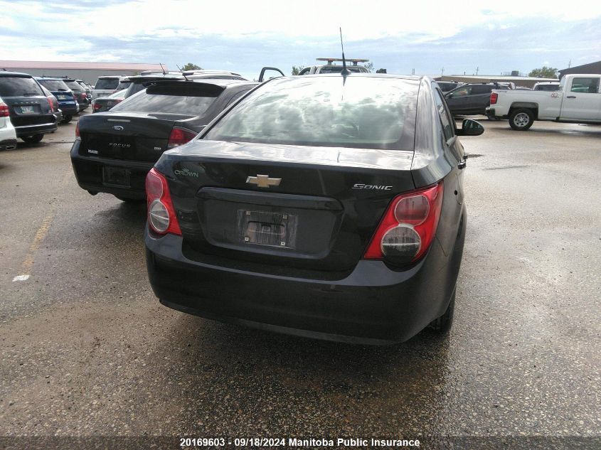 2013 Chevrolet Sonic Ls VIN: 1G1JB5EH7D4236114 Lot: 20169603