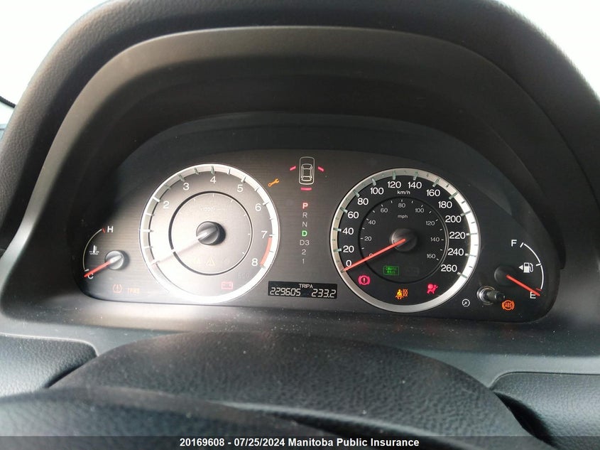 2010 Honda Accord Ex-L VIN: 1HGCS1B86AA800783 Lot: 20169608