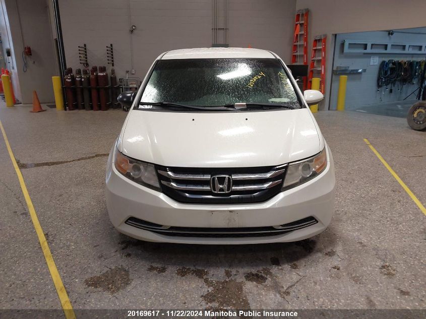 2014 Honda Odyssey Se VIN: 5FNRL5H32EB504892 Lot: 20169617