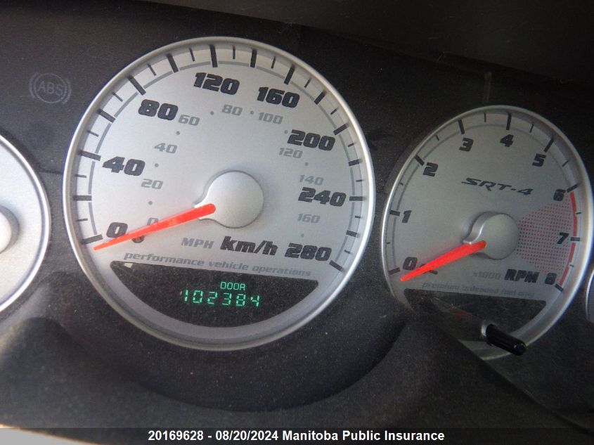 2004 Dodge Srt-4 VIN: 1B3ES66S24D605777 Lot: 20169628