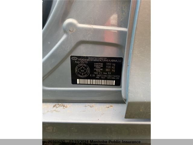 2011 Hyundai Sonata Limited VIN: 5NPEC4AC0BH134459 Lot: 20169690