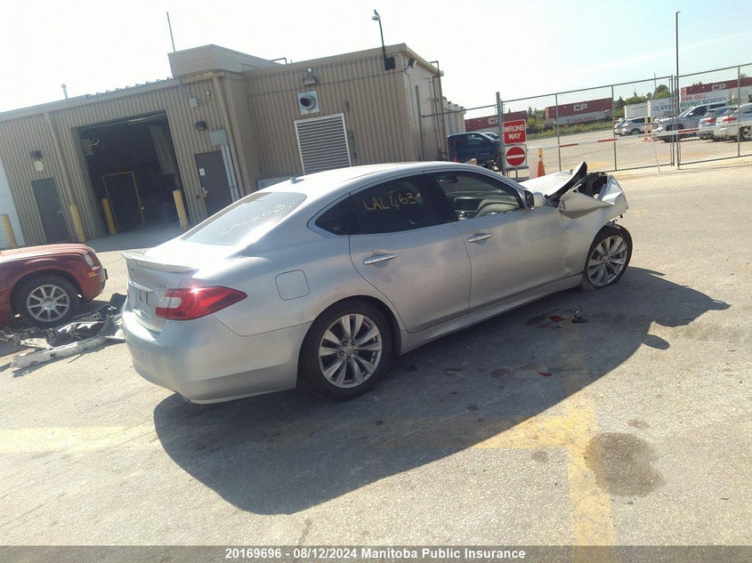 2011 Infiniti M37X VIN: JN1BY1AR9BM370897 Lot: 20169696