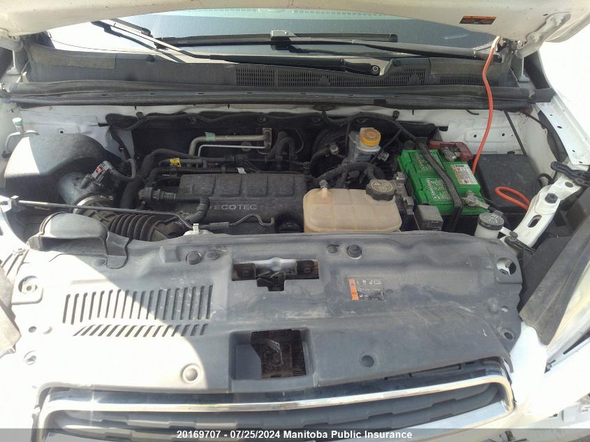 2014 Chevrolet Trax Lt VIN: 3GNCJPEBXEL136988 Lot: 20169707