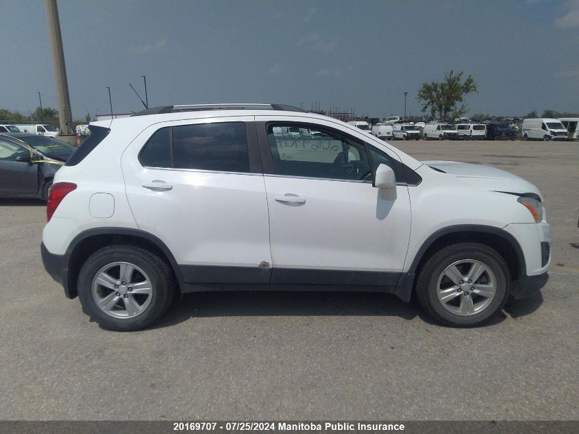 2014 Chevrolet Trax Lt VIN: 3GNCJPEBXEL136988 Lot: 20169707