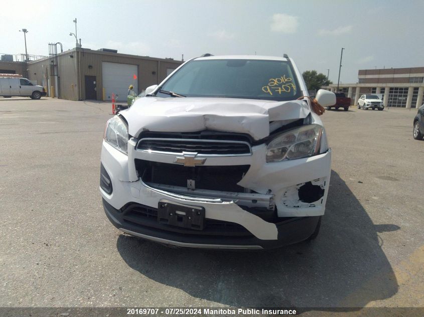 2014 Chevrolet Trax Lt VIN: 3GNCJPEBXEL136988 Lot: 20169707