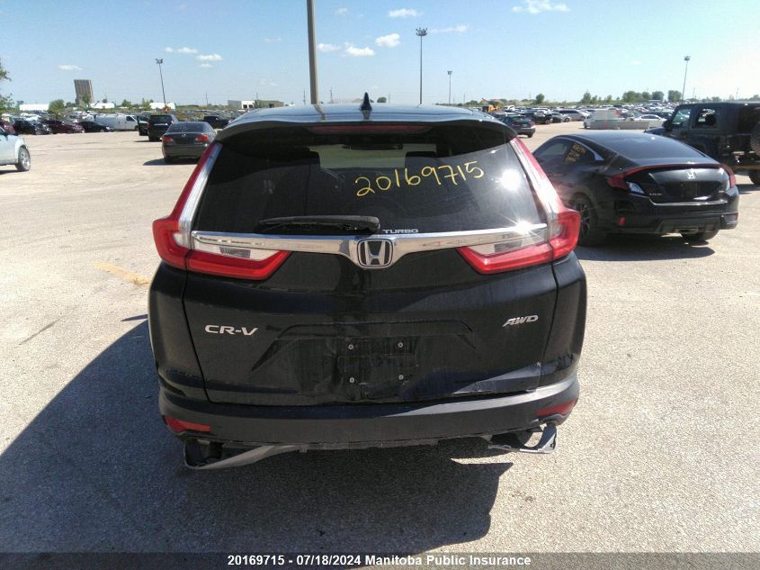 2019 Honda Cr-V Lx VIN: 2HKRW2H2XKH152512 Lot: 20169715