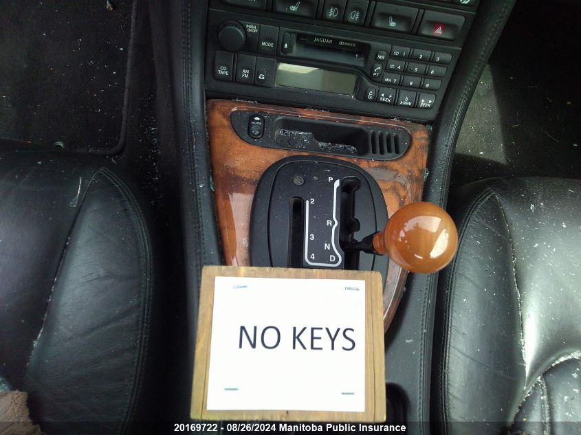 2001 Jaguar Xk8 VIN: SAJFA42CX1NA18665 Lot: 20169722