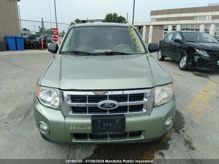 2008 Ford Escape Xlt V6 VIN: 1FMCU93178KC13050 Lot: 20169752