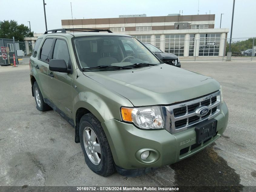 2008 Ford Escape Xlt V6 VIN: 1FMCU93178KC13050 Lot: 20169752