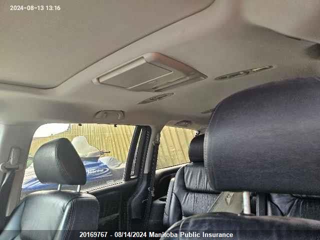 2007 Honda Odyssey Touring VIN: 5FNRL38897B500793 Lot: 20169767