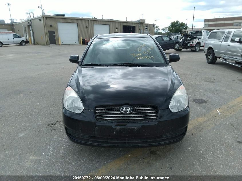 2010 Hyundai Accent Gls VIN: KMHCN4BC7AU496997 Lot: 20169772