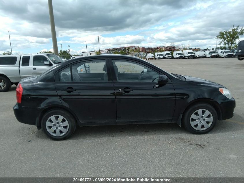 2010 Hyundai Accent Gls VIN: KMHCN4BC7AU496997 Lot: 20169772