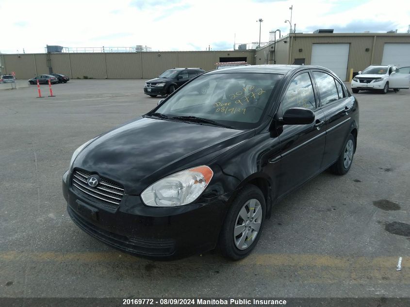 2010 Hyundai Accent Gls VIN: KMHCN4BC7AU496997 Lot: 20169772