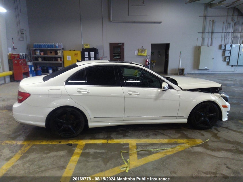 2013 Mercedes Benz C300W 4Matic VIN: WDDGF8ABXDA844712 Lot: 20169778