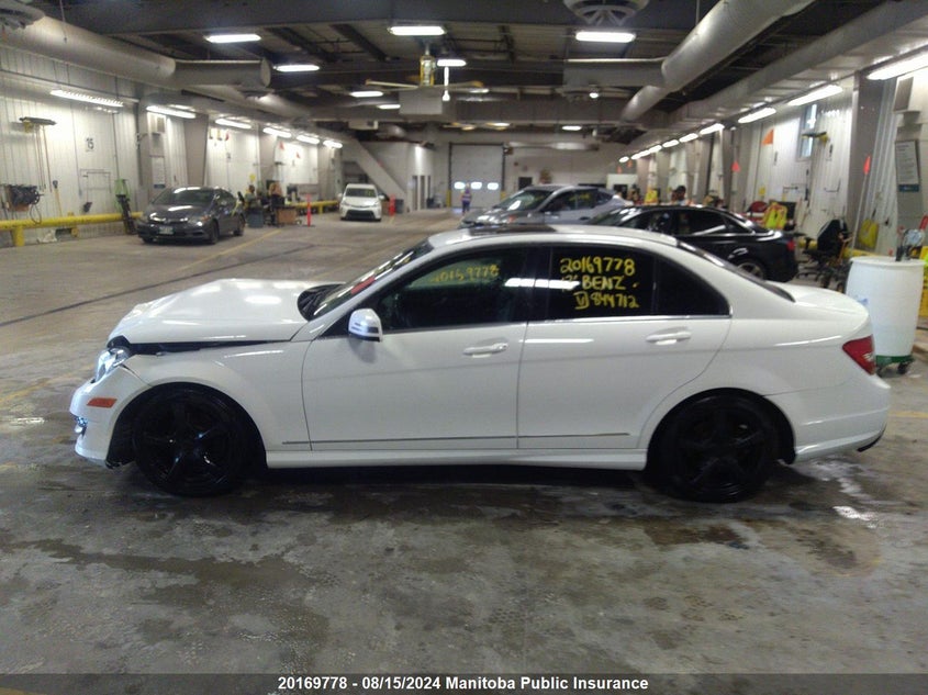 2013 Mercedes Benz C300W 4Matic VIN: WDDGF8ABXDA844712 Lot: 20169778