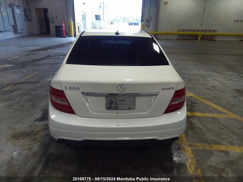 2013 Mercedes Benz C300W 4Matic VIN: WDDGF8ABXDA844712 Lot: 20169778