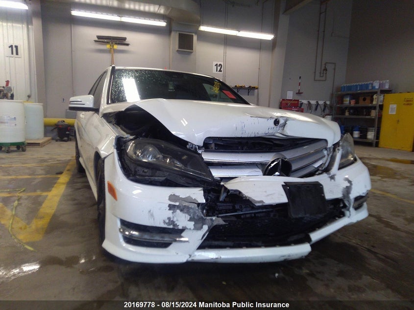 2013 Mercedes Benz C300W 4Matic VIN: WDDGF8ABXDA844712 Lot: 20169778