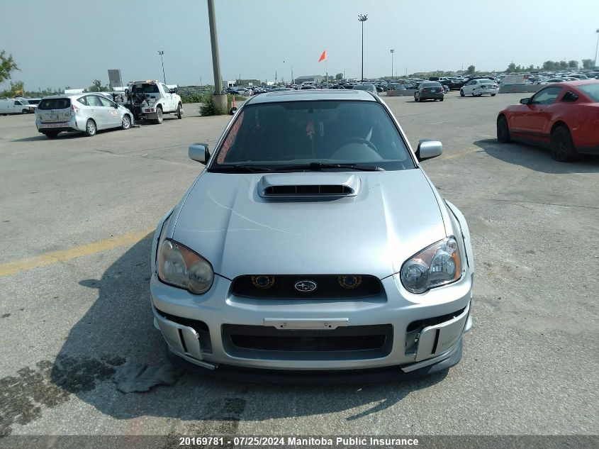 2004 Subaru Impreza Wrx VIN: JF1GD29604G502337 Lot: 20169781