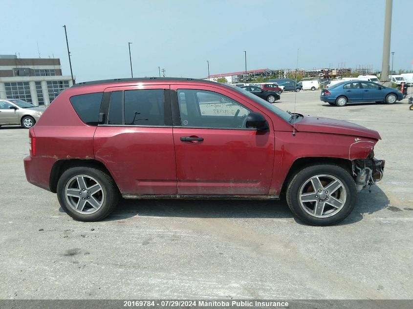 2007 Jeep Compass Sport VIN: 1J8FT47W67D391489 Lot: 20169784