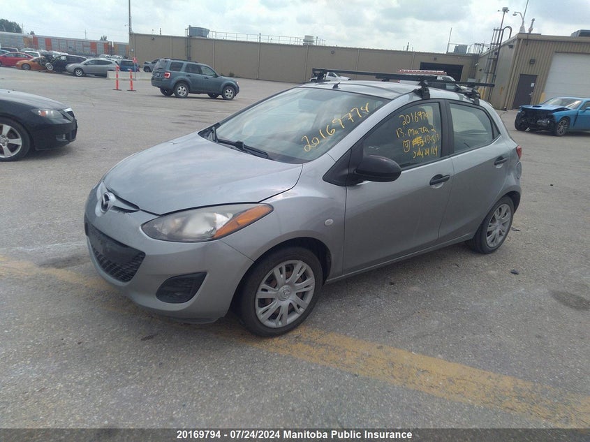 2013 Mazda Mazda2 Gx VIN: JM1DE1KY5D0154513 Lot: 20169794