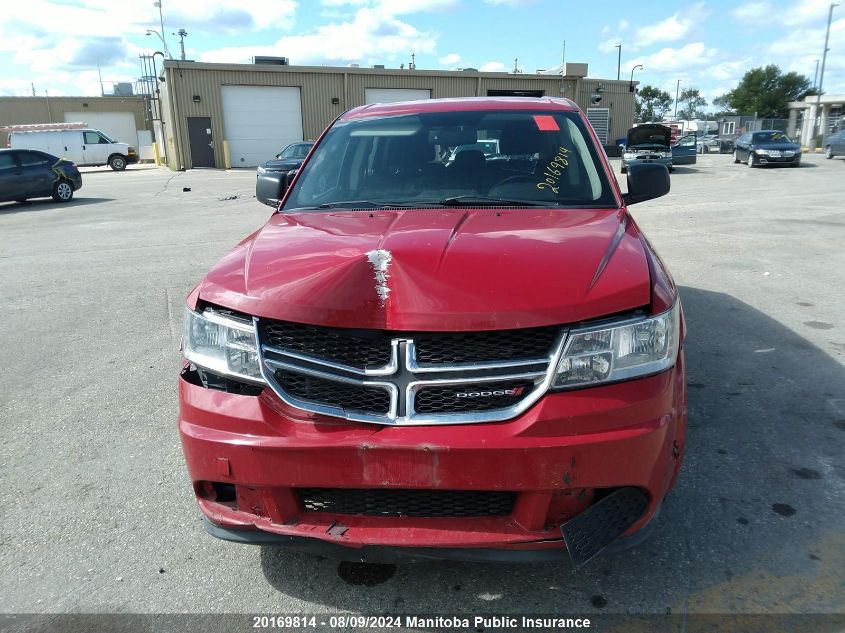 2013 Dodge Journey Cvp VIN: 3C4PDCAB5DT734128 Lot: 20169814