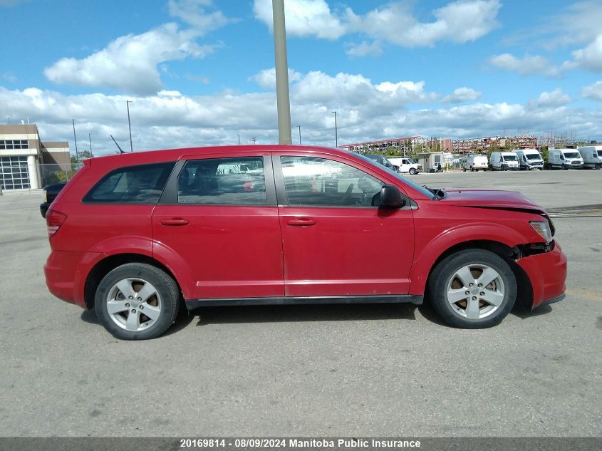 2013 Dodge Journey Cvp VIN: 3C4PDCAB5DT734128 Lot: 20169814