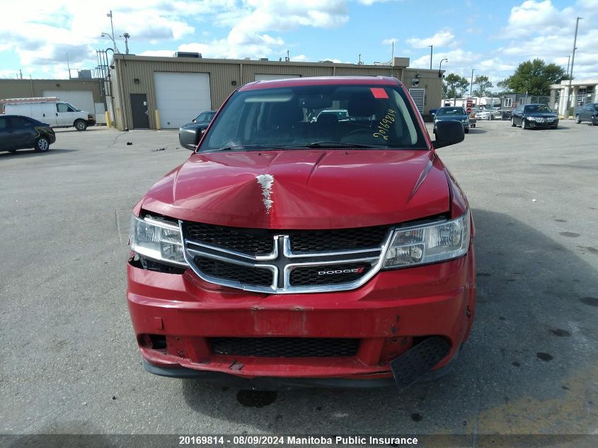 2013 Dodge Journey Cvp VIN: 3C4PDCAB5DT734128 Lot: 20169814