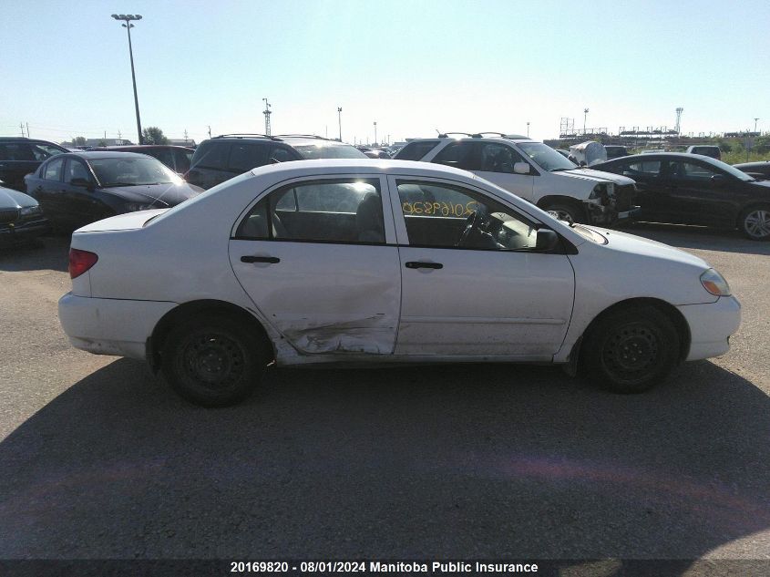 2004 Toyota Corolla Ce VIN: 2T1BR32E14C788825 Lot: 20169820