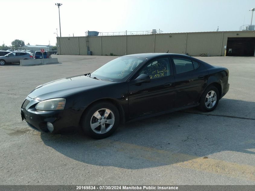 2007 Pontiac Grand Prix VIN: 2G2WP552771159176 Lot: 20169834