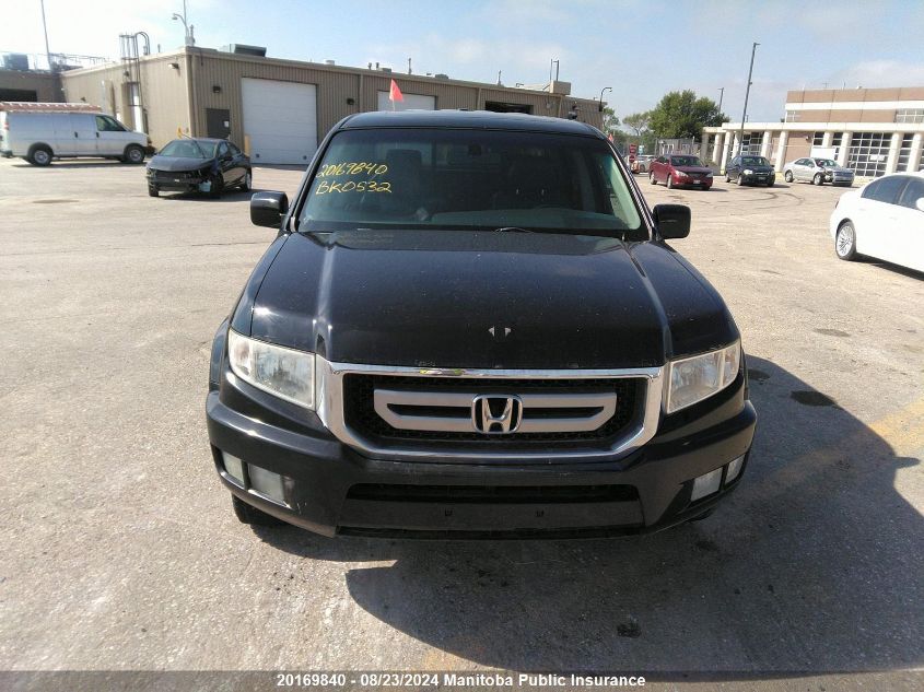 2010 Honda Ridgeline Rtl VIN: 5FPYK1F55AB003993 Lot: 20169840