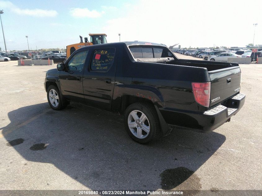 2010 Honda Ridgeline Rtl VIN: 5FPYK1F55AB003993 Lot: 20169840