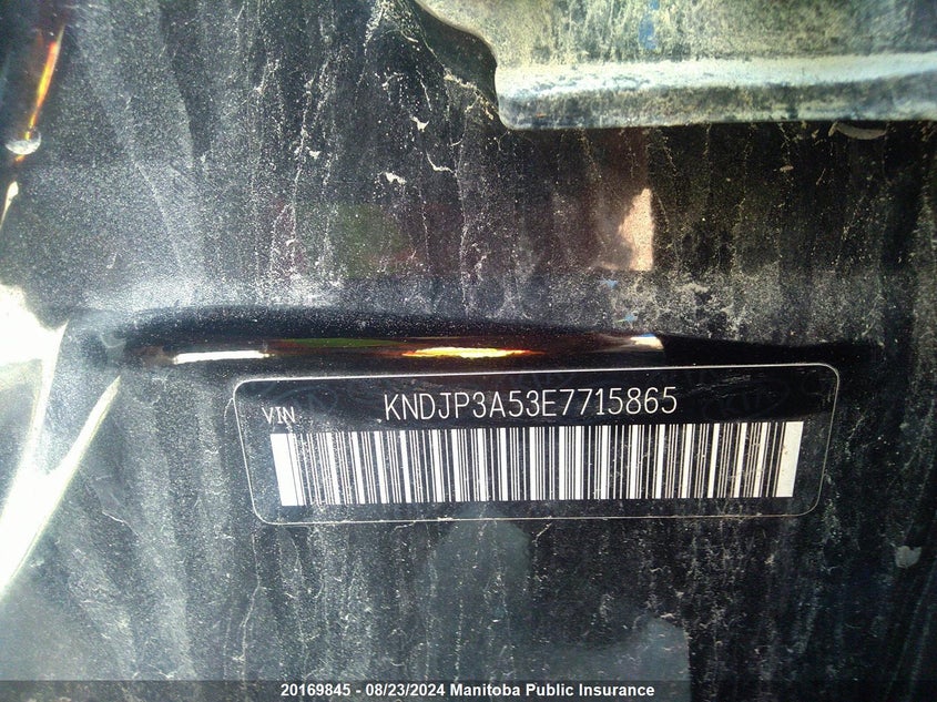 2014 Kia Soul Ex VIN: KNDJP3A53E7715865 Lot: 20169845