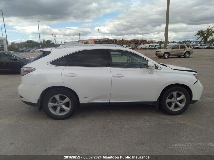 2010 Lexus Rx350 VIN: 2T2BK1BA8AC003939 Lot: 20169852